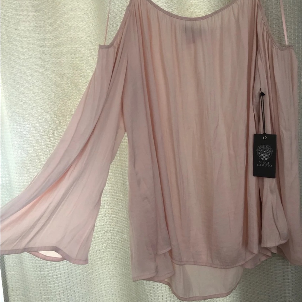Vince Camuto cold shoulder top